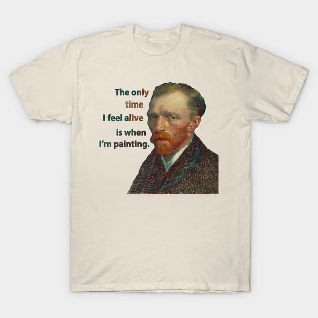 Vincent Van Gogh T-Shirt by valentinahramov